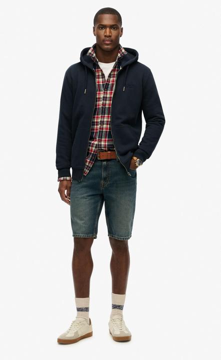 Produktbild Superdry Vest Essential Logo Zip Hoodie Hb M2014128b Eclipse Navy Mannen Maat - XXL (XXL)
