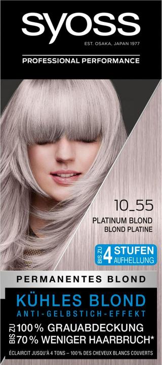 Produktbild Syoss Permanentes Blond (10-55 Platinum Blond)