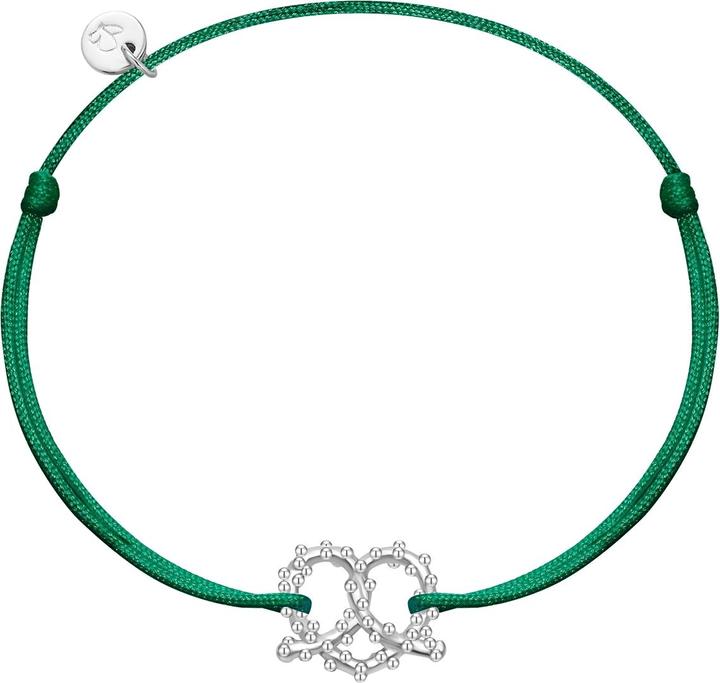 Produktbild Glanzstücke München Damen Armband Herz-Breze - 36384 (22 cm, Sterling Silber)
