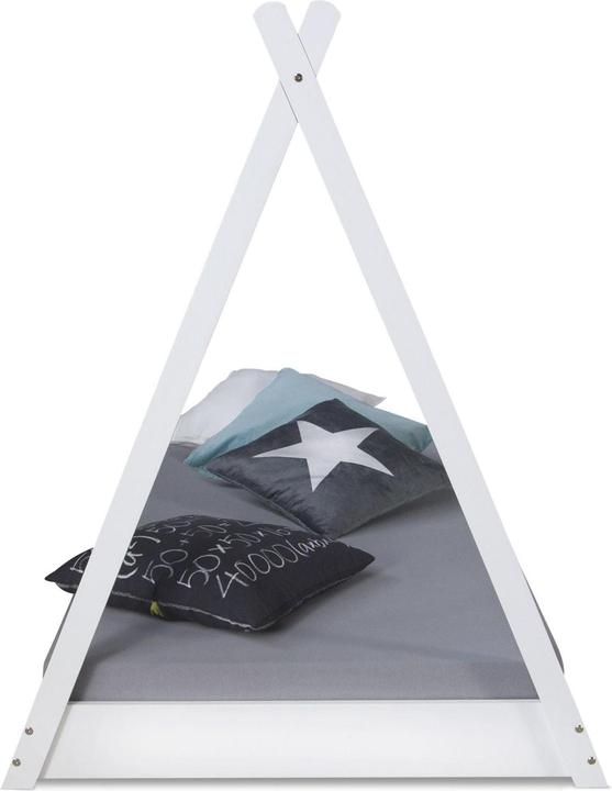 Produktbild Homestyle4u Kinderbett TIPI mit Matratze (90 x 200 cm)