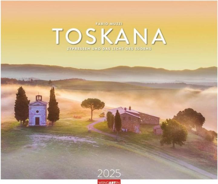 Produktbild Toskana Kalender 2025 - Zypressen und das Licht des Südens (55 x 46 cm, Deutsch)