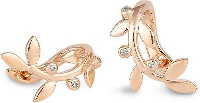 Actual product image Breuning EAR CUTLERY - BRILL. 0,033 Ct. H/si (750/18 K Gold)