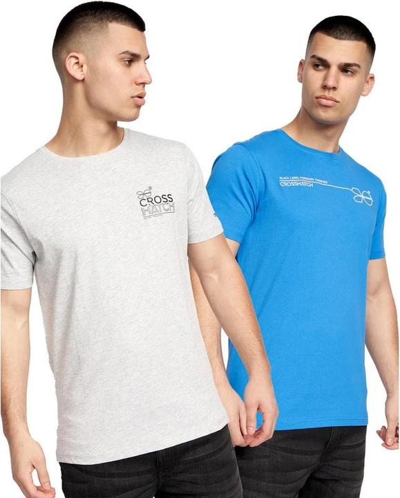 Crosshatch Pentan TShirt (2erPack)