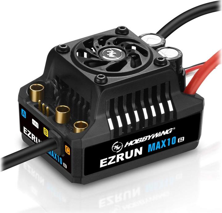 Produktbild Hobbywing Brushless Regler Ezrun MAX10 G2 140A, 2-4S