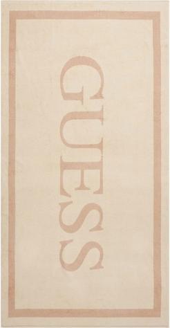 Actual product image Guess Strandtuch Handtuch Jacquard Ecru