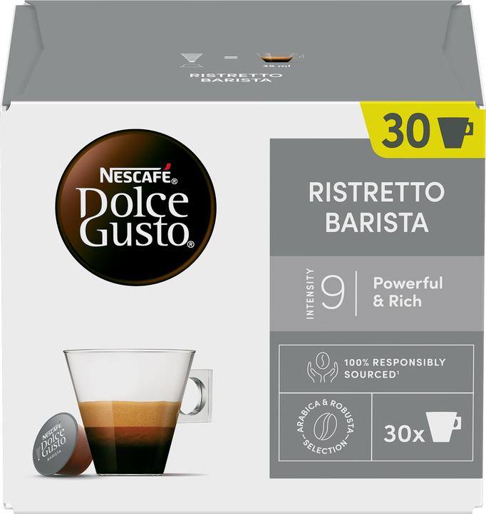 Actual product image Nescafé Dolce Gusto Coffee Capsules Dolce Gusto Ristretto Barista 30 Capsules (30 x Port.)