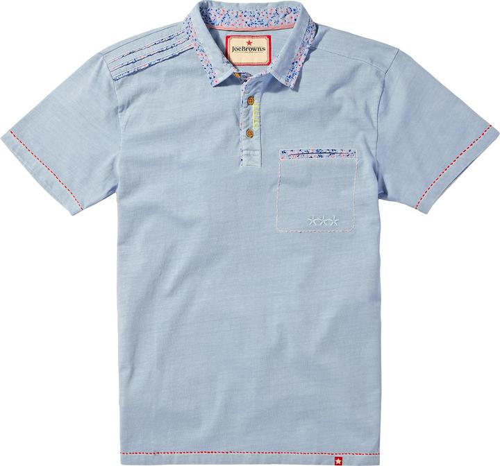 Joe Browns Floral Trim Polo Shirt