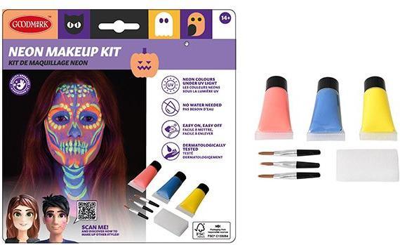 Produktbild Fasnacht Make Up Kit Neon UV