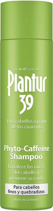 Plantur 39 Phyto-Coffein Shampoo für gefärbtes und strapaziertes Haar - 250ml (250 ml, Flüssiges Shampoo)