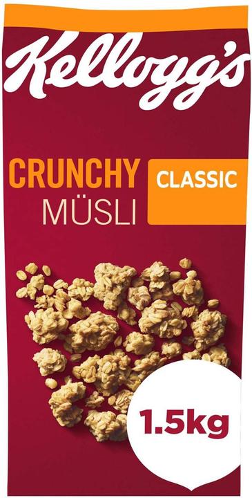 Image du produit Kellogg's Crunchy Muesli Classic 1500g (1500 g)