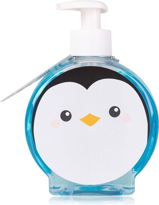 Accentra Handseife HAVE AN ICE DAY in Pumpspender, Motiv: Pinguin, 350ml, Duft: Peppermint Swirl, Farbe: hell (Flüssigseife, 350 ml)