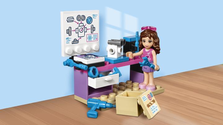Actual product image LEGO Friends Olivia's inventor lab (41307, LEGO Friends)