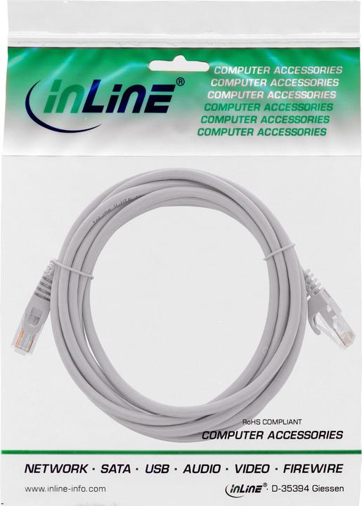 Immagine prodotto InLine Cavo patch (U/UTP, CAT5e, 0.50 m)