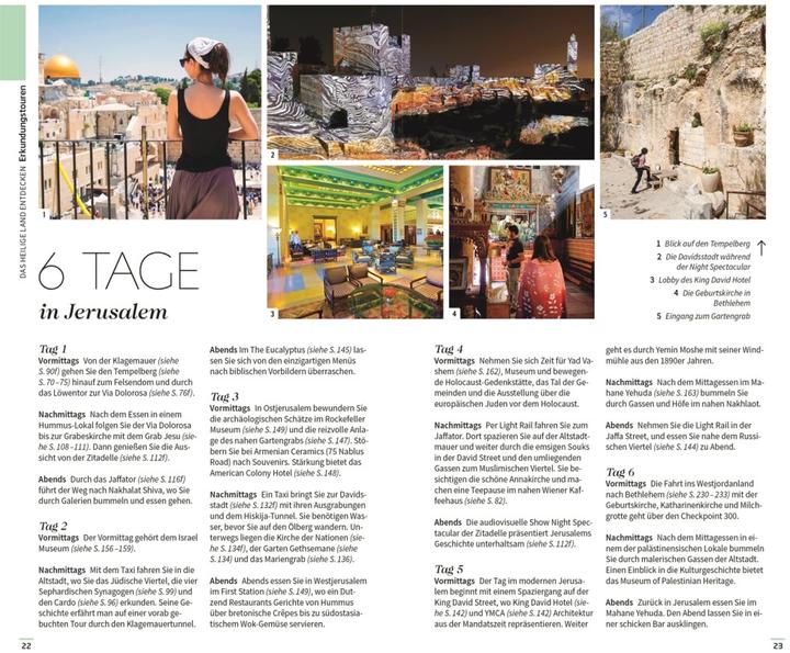 Produktbild Vis-à-Vis Reiseführer Jerusalem, Israel, Westjordanland & Petra (Deutsch, DK Verlag Reise, 2023)