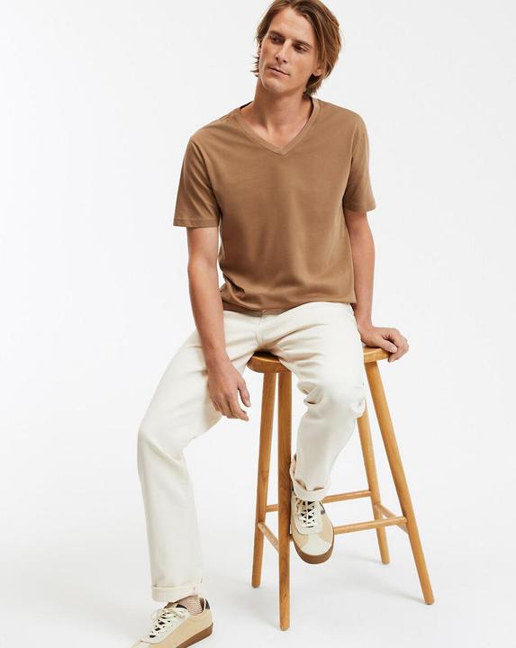 Actual product image La Redoute Collections V-neck T-shirt (S)