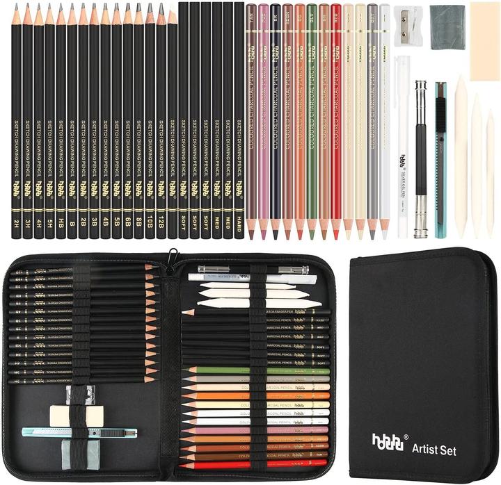 Image du produit Hohuhu Set de crayons de couleur (Multicolore)