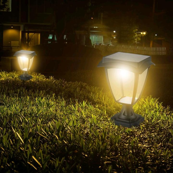Actual product image V-TAC VT983 2W LED Solar Stand Light Black Body 3000K6000K IP44 (110 lm, IP65)