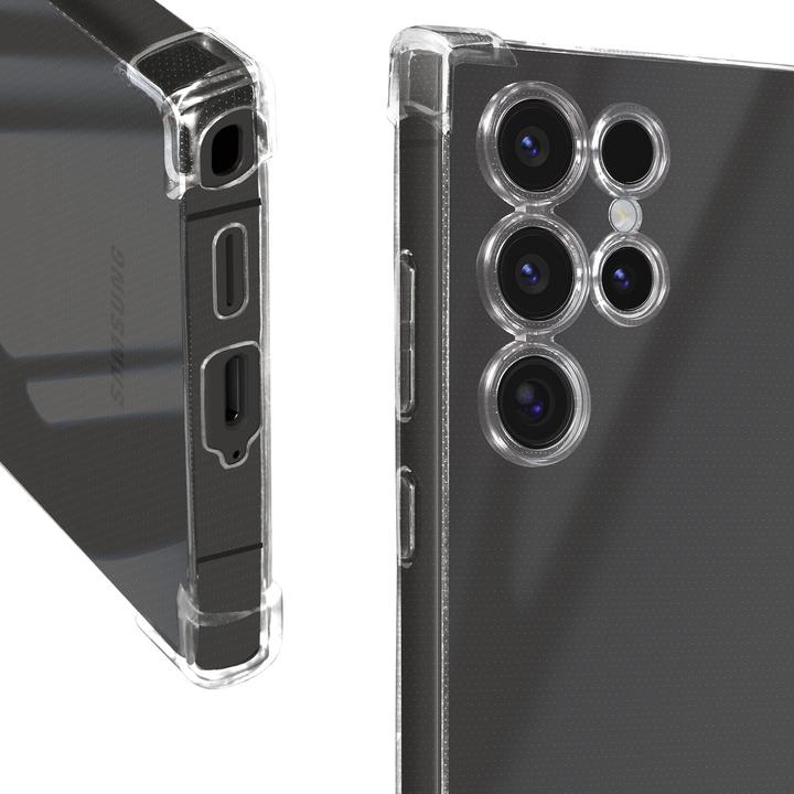 Actual product image Mayaxess Clear Protector Case Series (Samsung Galaxy S24 Ultra)