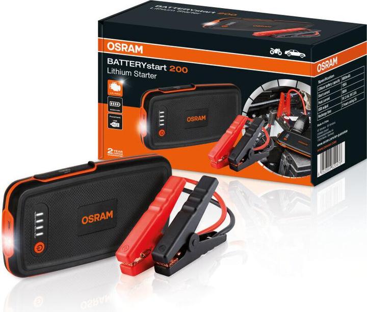 Produktbild Osram Batterystart 200 (500 A, 6000 mAh)