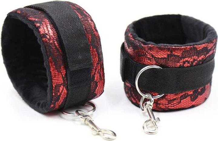 Produktbild Ohmama Fetisch Kurz Samtspitze Handfesseln Nylon