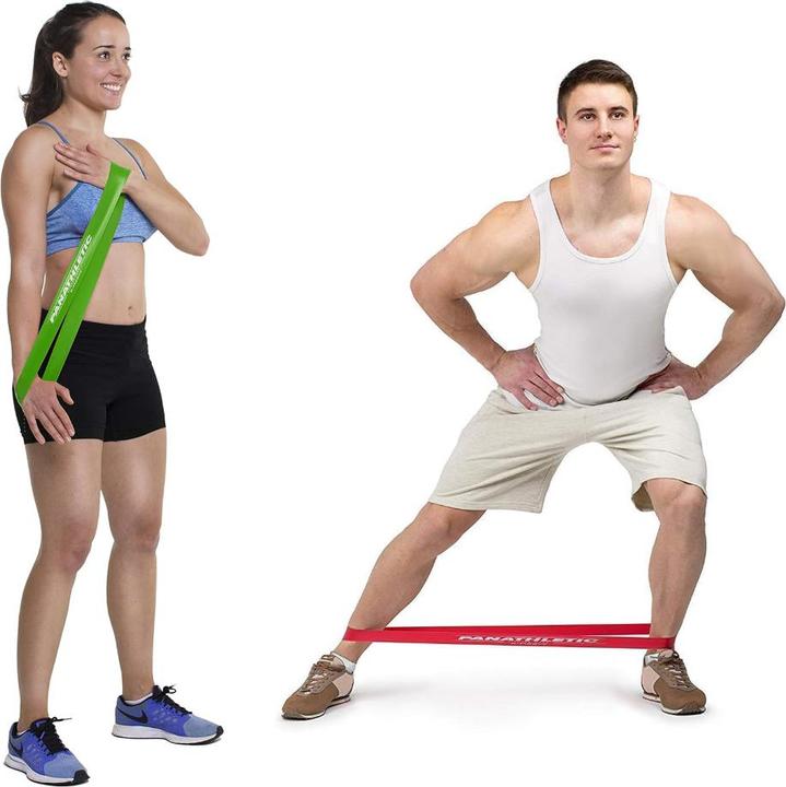 Actual product image Panathletic Fitness band set deluxe (0.30 m, Strong, Medium, Easy)