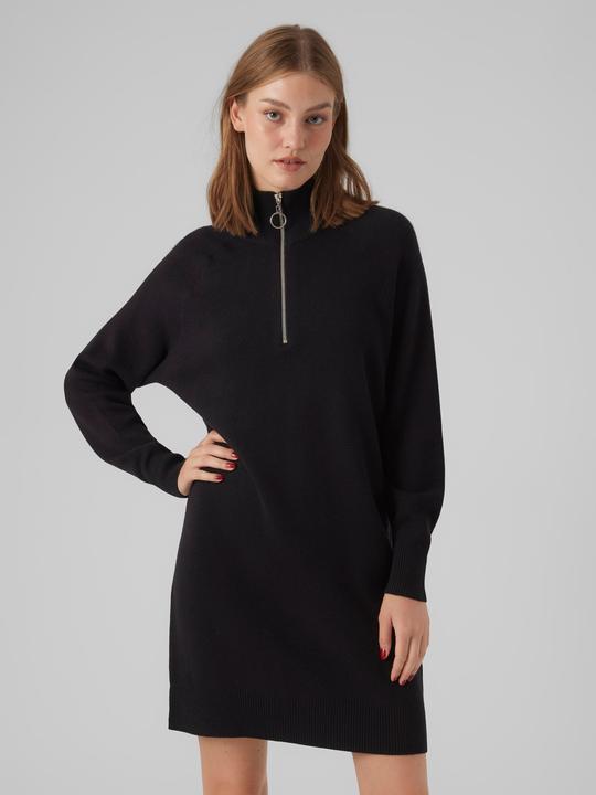 Immagine prodotto Vero Moda VMGOLDNEEDLE LS Abito in maglia REP con cerniera a zip (XS)