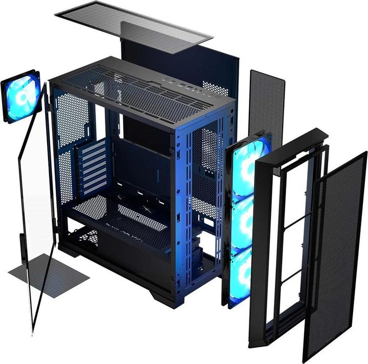 Actual product image Modecom Horizon ARGB czarna (Mini-ITX, mATX, E-ATX)