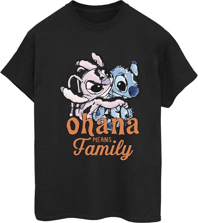 Disney Lilo And Stitch Ohana Angel Hug TShirt