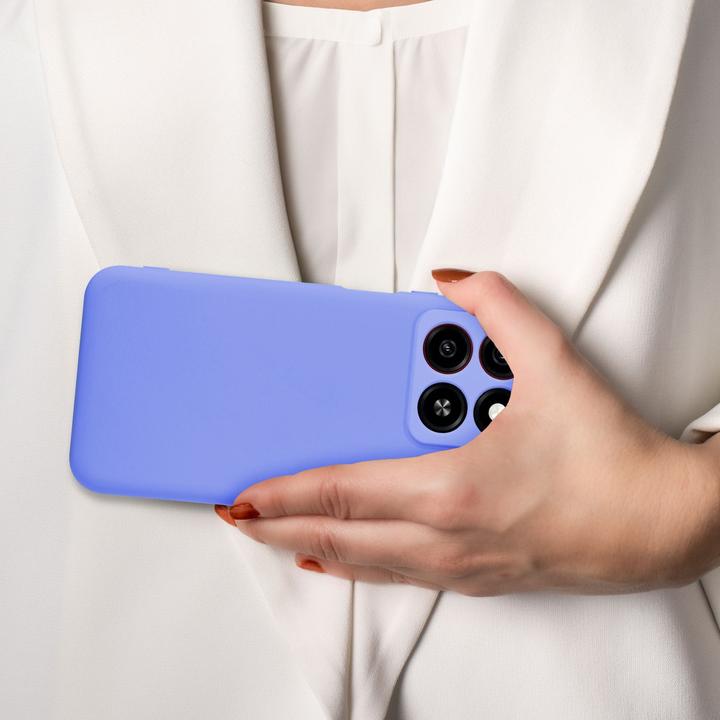 Image du produit Cadorabo Coque pour ZTE Blade A35 / A55 TPU Liquid Silicone Case (HTC A55)