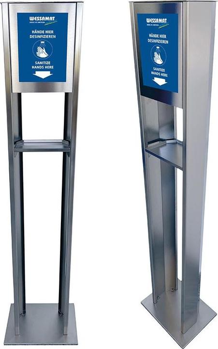 Actual product image Wessamat Hand disinfection stand