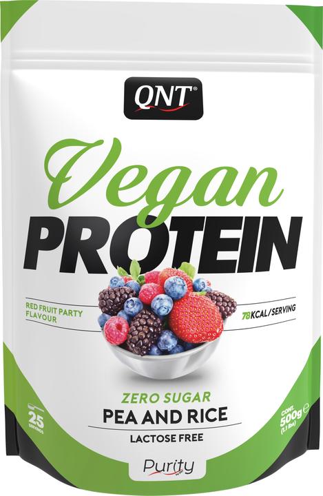 Immagine prodotto QNT Vegan Protein Zero Sugar (Frutti rossi, 1 pz., 500 g)