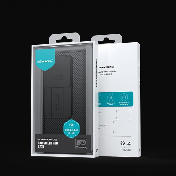 Produktbild Nillkin CamShield Pro Case for OnePlus Ace 3 / 12R - Black (OnePlus Ace 3)