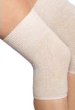 Immagine prodotto Medima 305/20 Kniewärmer S tri-elastisch mit Rutschbremse natur 25% Angora