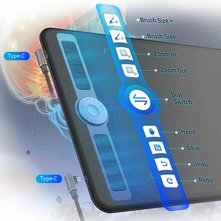 Actual product image Bosto Graphic Tablet T1060 (11.60", 5080 lpi)