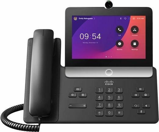 Actual product image Cisco Video Phone 8875 - Non-Radio Carbon Black Cpucode