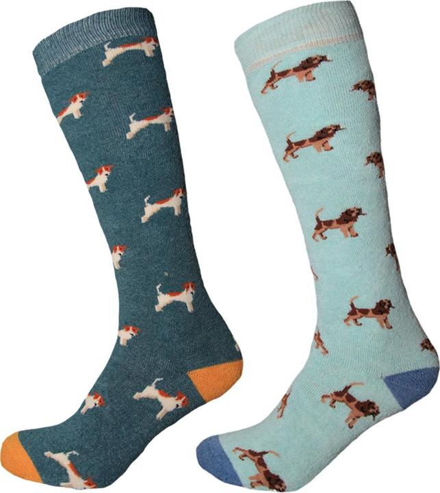 Actual product image Simply Essentials Womens/Ladies Welly Socks (Pack Of 2) (pack of 2, 37 - 40.5)