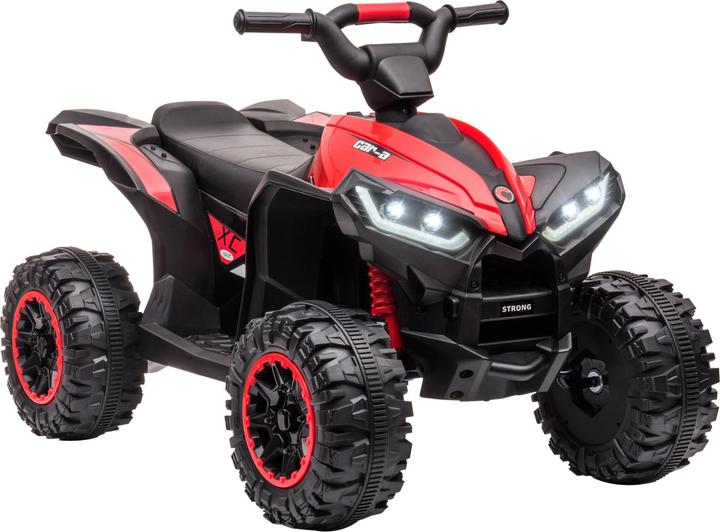 Produktbild Homcom Elektro-Quad Kunststoff, Metall Schwarz+Rot (12 V)