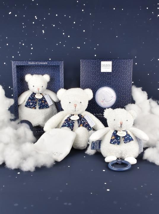 Actual product image Doudou et Compagnie Bär nachtleuchtend 26cm (26 cm)