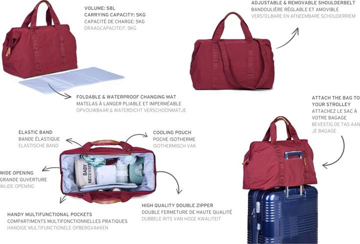 Actual product image Childhome Mommy Bag Nursery Bag