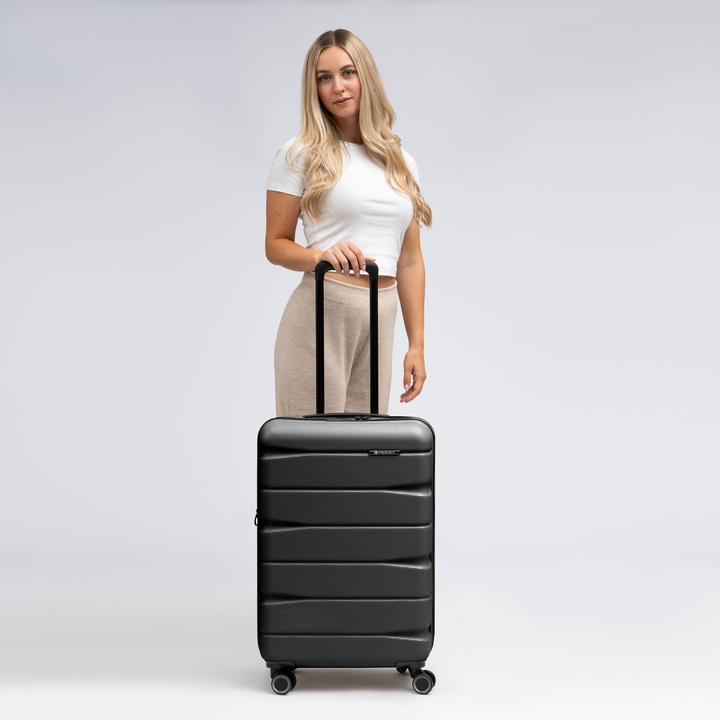 Produktbild Franky Munich 4.0 4-Rollen Trolley M 66 cm mit Dehnfalte (74 l, M (50 - 90l))