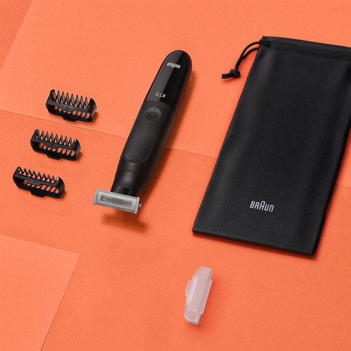 Actual product image Braun Series X beard trimmer