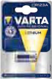 Actual product image Varta Professional Photo CRLithium Battery (10 pcs., RCR123A, 1430 mAh)