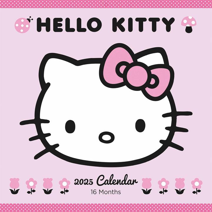 Produktbild Hello Kitty Wandkalender 2025 Quadratisch (30 x 30 cm, Deutsch)