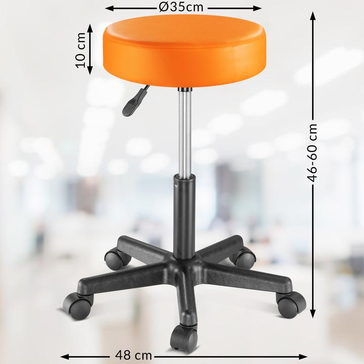 Image du produit Casaria Tabouret roulant