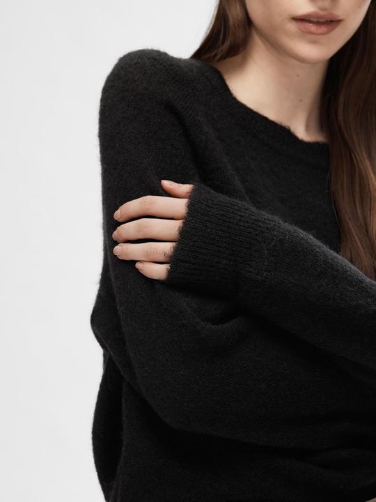Produktbild Selected Femme Rundhalsausschnitt Woll Pullover (XXL)