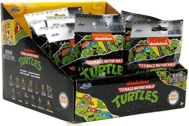 Produktbild Jada Turtles Blind Pack Nanofigs, 13-sort.
