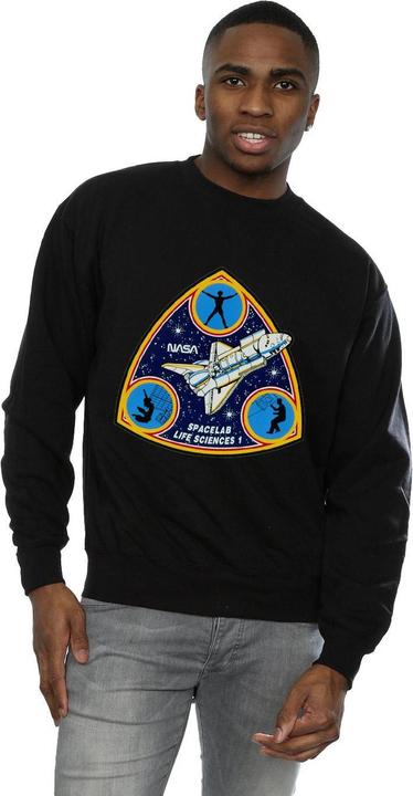 Actual product image Nasa Mens Classic Spacelab Life Science Sweatshirt (XL)