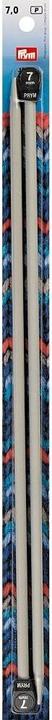 Actual product image Prym Knitting needles 6.50 mm, aluminum, 2 pieces, gray