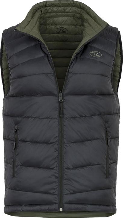Actual product image Highlander Reversible Gilet Black Olive S (S)
