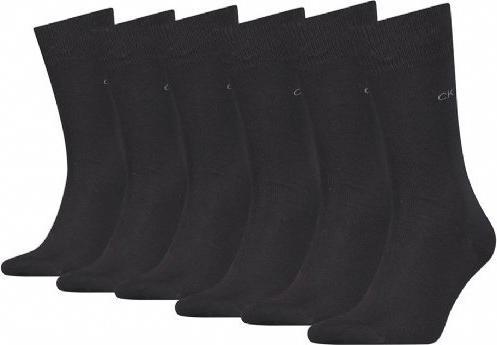 Calvin Klein Sock Casual Flat Knit Cotton Carter 6p
